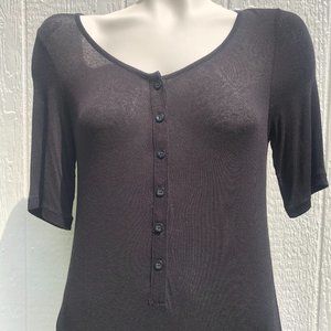 BCBGeneration Short-Sleeve Tunic Top